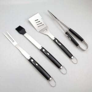 Stainless Steel BBQ Grilling Accessories with Anti-slip PP Handle