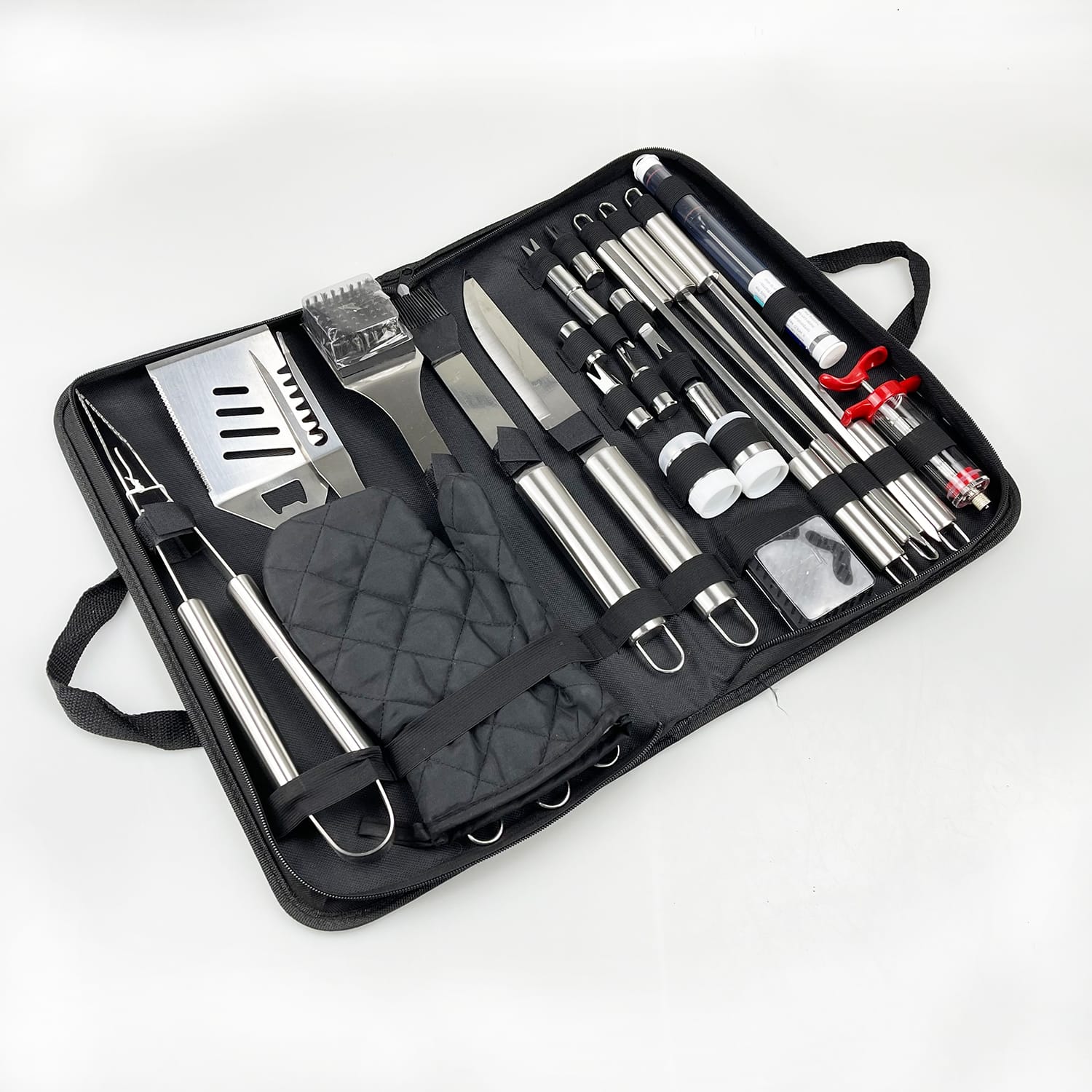 27 pcs BBQ Tools Set Stainless Steel Grill Tools Set