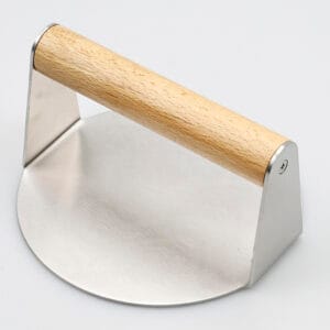 Stainless Steel Burger Press Round Burger Smasher