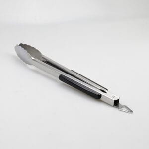Stainless Steel Grill Tongs Non-slip Heat Resistant Long Handle BBQ Food Tongs