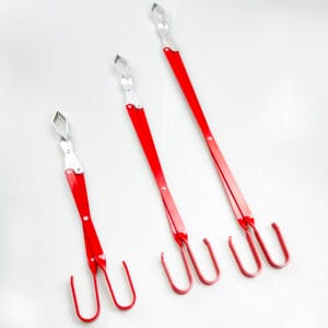 Extra Long Aluminum Scissor Tongs Grill Tongs for Camping, Long Handle Lightweight Sturdy Durable Never Rust