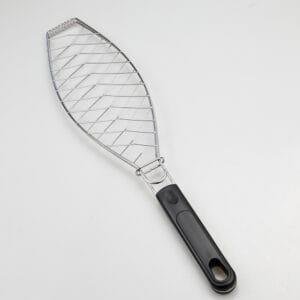 Stainless Steel Fish Grill Basket With Handle