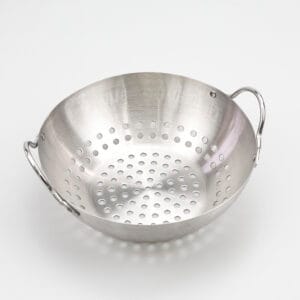 Food Grade Stainless Steel Grill Wok Basket