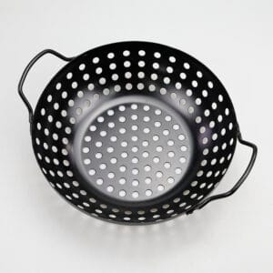 Large Size Nonstick BBQ Grill Basket with Handles