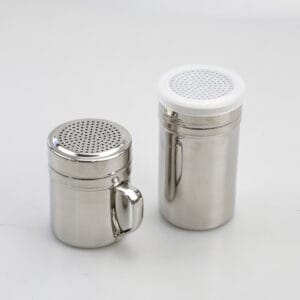 Stainless Steel Spice Shaker Set with and without Handle for BBQ and Kitchen Seasoning