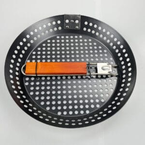 Non-Stick BBQ Grilling Basket Vegetable Cooker With Removable Handle
