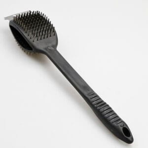 Factory Selling Multi Functional Outdoor Barbecue Grill Cleaning Brush with Scraper Wire Brush