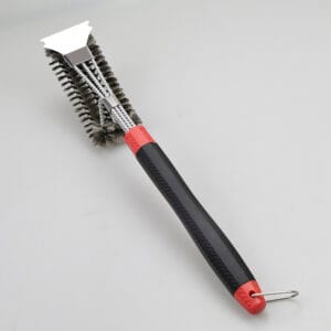 Stainless Steel Grill Cleaner Brush Bristle Free and Scraper Utensils Accessories for Grill Oven