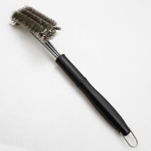 Stainless Steel Wire Grill Brush Ergonomic Handle Barbecue Cleaner