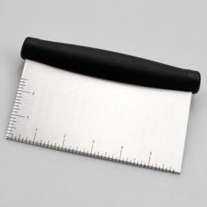 Multi-purpose Stainless Steel Bench Scraper Cutter& Chopper for Kitchen