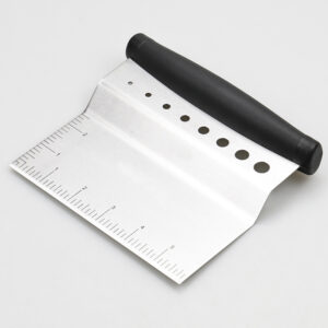 Stainless Steel Dough Bench Scraper/Cutter/Chopper With Herb Stripper