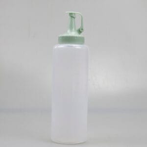 Flip Cap PE Squeeze Condiment Bottle Leak Proof Sauce Dispenser