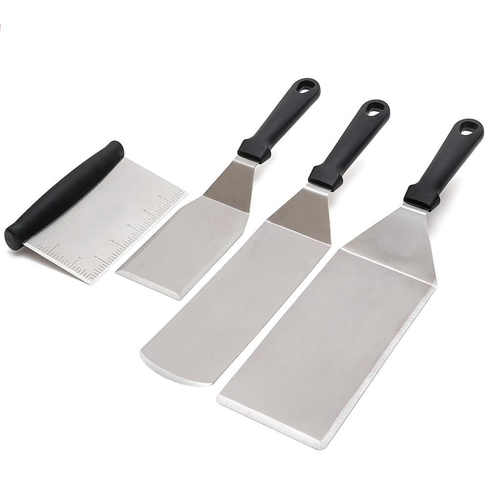 4piece Tools & Accessories for Flat Top Grill