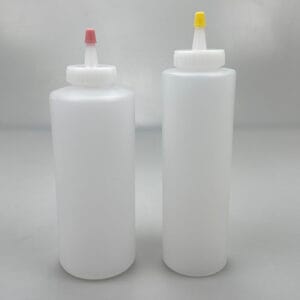 PE Plastic Chili Tabasco Soy Sauce Squeeze Bottle for Ketchup with Twist Red Cap