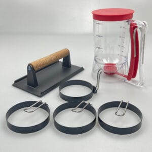 6 Piece Griddle Accessories Set