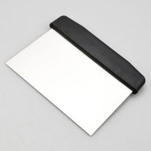 Plastic Grips Stainless Steel Dough Scraper Pastry Scraper Kitchen Scraper and Chopper