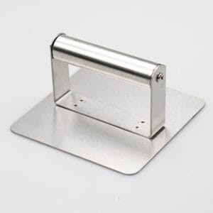 Square Burger Press Burger Smasher, Professional Griddle Accessories Kit, Bacon Press Perfect for Flat