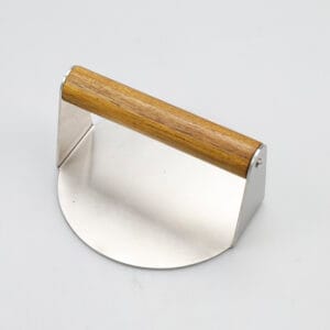 Stainless Steel Burger Press Round Burger Smasher