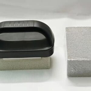 BBQ Grill Cleaning Stone Kit with Handle Heavy Duty Griddle Grease Remover