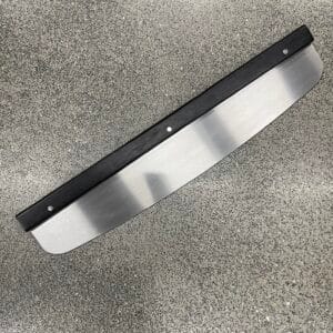 Long Blade Pizza Rocker Cutter with Wooden Handle
