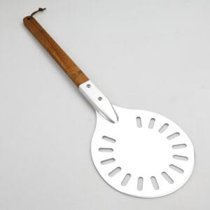 8 Inch Anodized Aluminum Turning Perforated Pizza Peel